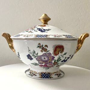 Vintage Decorative Floral Bowl Home Decor